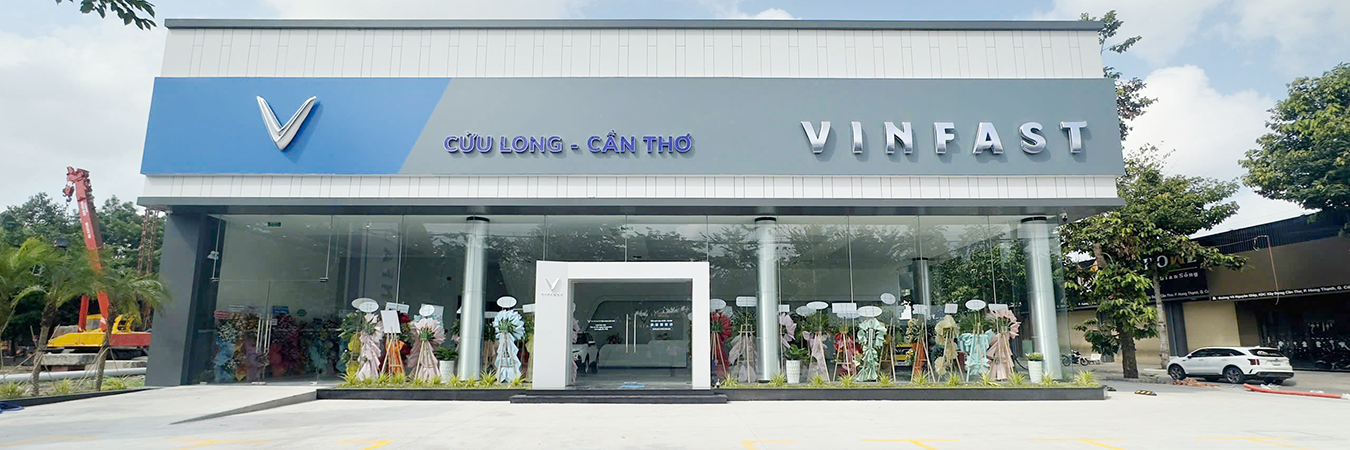 đại lý vinfast cửu long cần thơ đường võ nguyên giáp